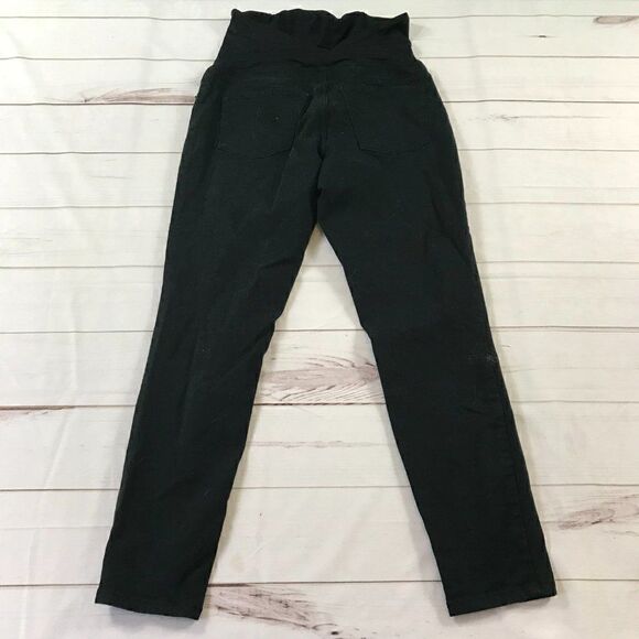Isabel Maternity Over Belly Panel Black Jeans Size 10 - Picture 3 of 15